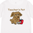 thumbnail image 4 of Inktastic Teacher's Pet Boys or Girls Long Sleeve Toddler T-Shirt, 4 of 5