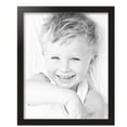 thumbnail image 2 of ArtToFrames 16" x 20" Raw Edge Black Picture Frame, 16x20 inch Black MDF Poster Frame (WOM-4460),  Pack, 2 of 8