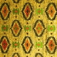 thumbnail image 1 of Ahgly Company Indoor Square Southwestern Yellow Country Area Rugs, 6' Square, 1 of 4