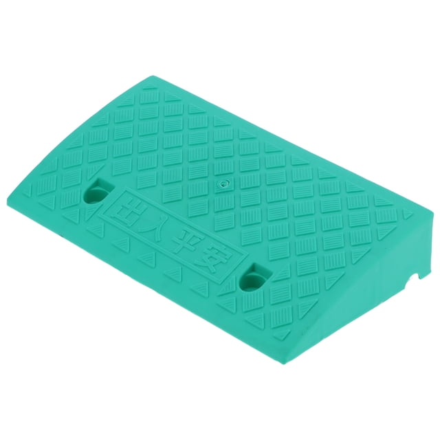 Ccdes 9cm Thickness Portable Curb Ramp Plastic Threshold Ramp For Driveway Car Supplies Green,Slope Ramp,Curb Ramp