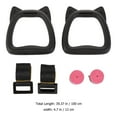 thumbnail image 2 of Phenofice 1 Set of Pull Up Rings Workout Hanging Circles with Non-slip Grip Assorted Color for Children, 2 of 8