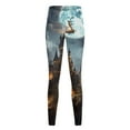thumbnail image 3 of MKLEKYY Leggings deportivos push up para mujer, de cintura alta, estampados, para yoga, correr, fitness diario, 3 of 3