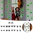 thumbnail image 2 of 3D LED Halloween Wall Lighted Stickers Glowing Group Decoration Set For Home Indoor Bar Holiday Party Event, 2 of 9