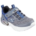thumbnail image 2 of Zapatillas Skechers Meteor-Lights Krendo para niño, color negro/azul, 12,5, 2 of 8