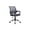 Gray, variant on Executive Office Chair Mesh Mid-Back Swivel Office Chair with Armrest, Lumbar Support, Back Adjustment, Caster Wheels, Rolling Task Chair - Black