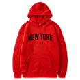 thumbnail image 1 of Sudaderas con capucha de la ciudad de Estados Unidos de Nueva York para hombre y mujer, sudaderas con estampado de letras a la moda, 1 of 5