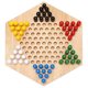 thumbnail image 1 of Wooden Chinese Checkers Family Game Set, 1 of 4