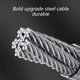 thumbnail image 3 of Bicicleta Candado de cadena de 12 M Candado de cable de seguridad para bicicleta/scooter/kayak (amarillo) Ndcxsfigh Accesorios para bicicletas, 3 of 9