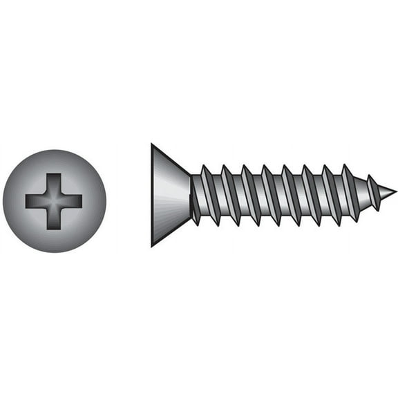 The Fastener Center 8x1 Ss Sht Metal Screw 823466