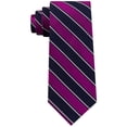 thumbnail image 1 of Club Room Mens Mark Tex Diagonal Self-tied Necktie, Púrpura, Talla única, 1 of 1