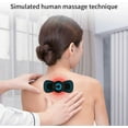 thumbnail image 2 of 1pc EMS Microcurrent Mini Massage Device Simulated Human Massage Technique Cordless Portable Mini Electric EMS Neck Massager, 2 of 7