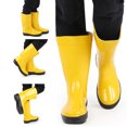 thumbnail image 3 of Zapatos de bombero, botas contra incendios, botas anti-impacto, anti-perforación, botas antideslizantes, claridad notable, 3 of 9