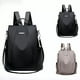 thumbnail image 2 of Mochila antirrobo pequeña y sencilla, bolso de hombro bidireccional, mochila impermeable para la escuela y viajes (12,2*11,02*4,72) pulgadas, 2 of 3