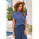 thumbnail image 3 of Conjunto Deportivo PRETTYGARDEN Verano 2 Piezas Azul Oscuro XXL, 3 of 8