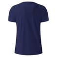 thumbnail image 4 of Leey-World Men Tshirt Men's Heavy Weight Crew Neck T-Shirt Mens Premium Cotton Tee - Pre Shrunk(Navy,L), 4 of 5