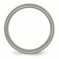 thumbnail image 2 of Titanium Grooved 8mm Satin Band, 2 of 9