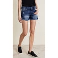 thumbnail image 2 of DL1961 Womens Karlie Boyfriend Shorts 29 Regular Bluegrass, 2 of 6