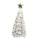 thumbnail image 3 of Adornos de árboles de Navidad blanco árboles artificiales de escarcha de sisal para decoración de habitación de manualidade exhibición rojo Yotijar Mini Mesa Árbol de Navidad, 3 of 9