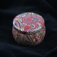 thumbnail image 1 of Caja pequeña de hierro para hornear galletas, caja para té con forma de rosa Luoshi, lata para velas, lata para dulces, tarro para velas, 1 of 6