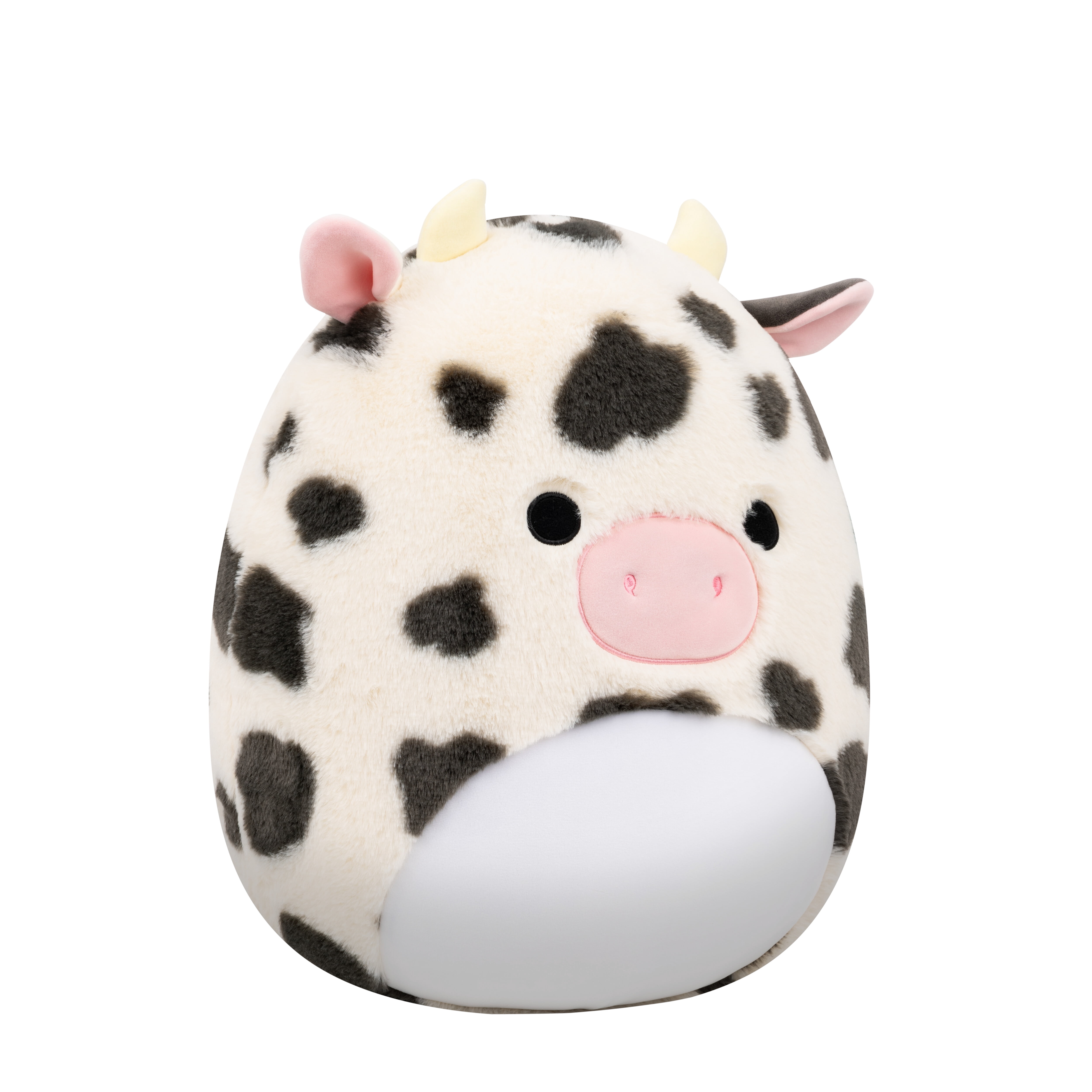 Squishmallows FuzzAMallow Official 16 inch Colin the Black And White Spotted Cow - Child's Ultra Soft Stuffed Plush Toy