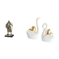 thumbnail image 1 of Figura de escritorio,Estatua de caballero,artesanía artística,coleccionable,escritorio,oficina,Figura decorativa,pieza de arte,decoración del hogar,estatua de cisne,Estatuas y figuras de, 1 of 8