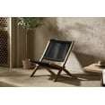 thumbnail image 3 of South Shore Agave Wood and Rope Lounge Chair, in Black and Natural, 3 of 13