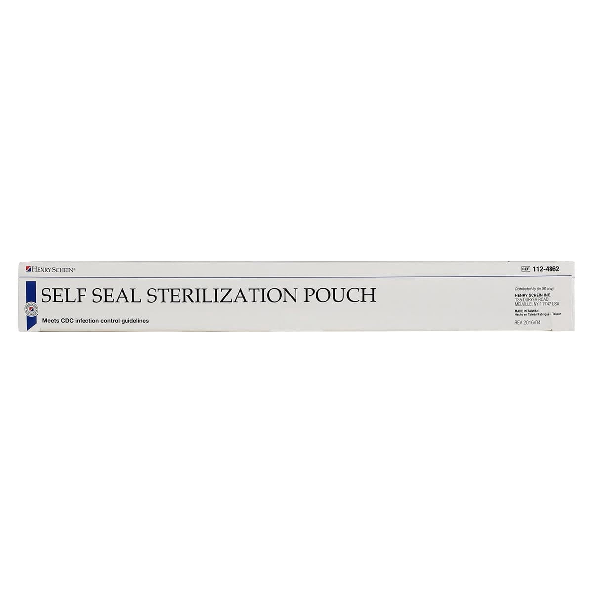 Self-Sealing Sterilization Pouches, Latex-Free, Built in Color Change Guide 10.5 in x 17 in 100/Bx, 6 Boxes, 600 Count