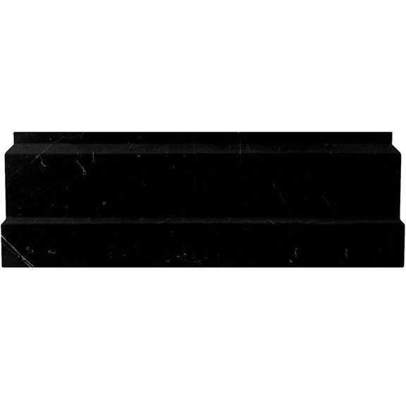 Apollo Tile  10 pack 4-in W x 12-in L Marble Polished Baseboard Tile Trim (3.33 Sq ft/case)