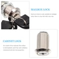 thumbnail image 4 of 4 Sets Cabinet Lock 25mm Mailbox Lock And Key Cylinder Lock For Storage Unit, 4 of 5