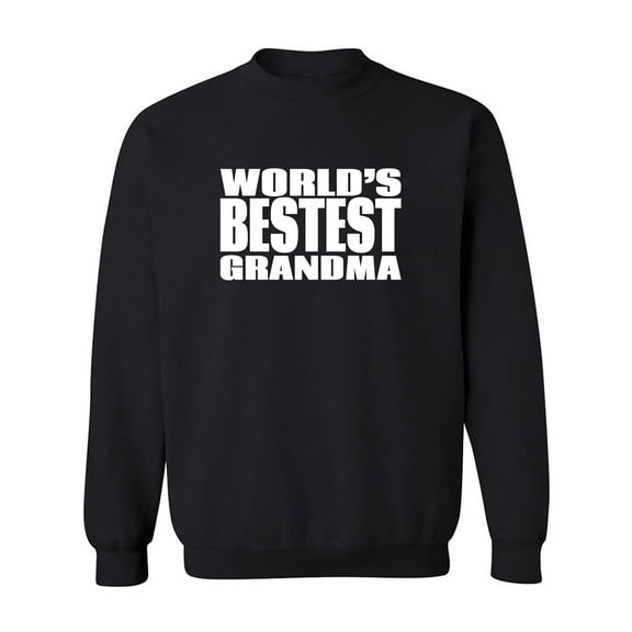 World's Bestest Grandma Crewneck Sweatshirt