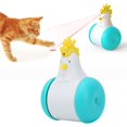 thumbnail image 4 of Cat Toy, Interactive  Toy Red Light Pointer Cat Toy Without Electric Drive Cat  Toy With ABS Material For Cats For Entertainment Lake Blue, 4 of 8