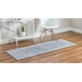thumbnail image 3 of Rugs.com Oregon Collection Rug – 12 Ft Runner Gray Low-Pile Rug Perfect For Hallways, Entryways, 3 of 9