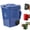 Blue, variant on Creative Trash Bin Ceramic Mug with Lid,Funny Recycling Bin Coffee Mug,Novelty Trash Can Shaped MugDrinking Tea Cup,Unique Gift for for Office,Coworkers,Home Desk,Daily Use
