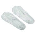 thumbnail image 4 of 5 Pairs Invisible Deep Mouth Lace Socks Sexy Fashion Breathable Soft No Show Socks for Women Light Green, 4 of 7