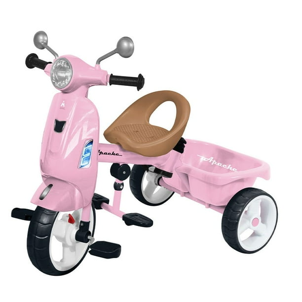 Triciclo EN FORMA DE MOTO APACHE Walmart en línea