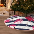 thumbnail image 5 of Haiem Pink Flamingos Pattern Christmas Tree Skirt Merry Christmas Party Christmas Tree Decoration,New Year Decorations-36", 5 of 6