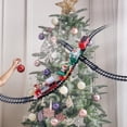 thumbnail image 3 of Juego de tren eléctrico con luces y sonidos, decoraciones para árboles de Navidad, juguete para niños, juego de vías de tren para niños pequeños de Macarena Tren electrico, 3 of 8