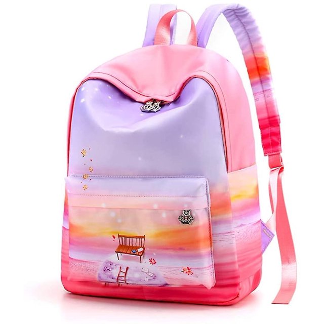 Mochila escolar para niñas, mochilas escolares duraderas y ligeras, mochila impermeable para estudiantes