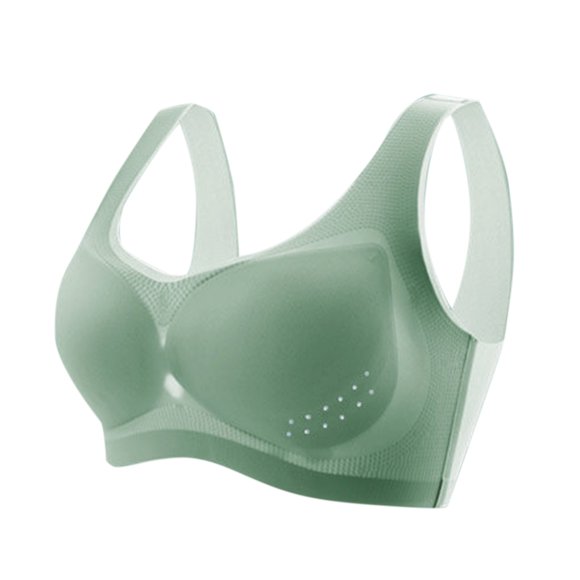 Vente de Liquidation 2025 sous-Vêtements Grande Taille pour Femmes pour Décontracté, Soutien-Gorge Rembourré Sans Armature Haut Aguichant Basique Quotidien Col en V Profond, sous-Vêtements Confortables pour Femmes