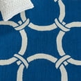 thumbnail image 6 of SAFAVIEH Four Seasons Soren Geometric Polyester Area Rug, Navy/Ivory, 3'6" x 5'6", 6 of 8