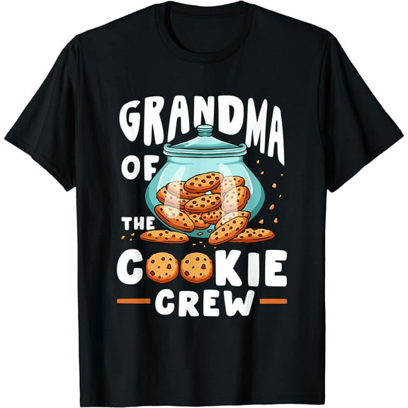 Grandma Of The Cookie Crew Selling Baking Cookies Women T-Shirt