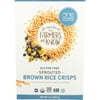 One Degree Organic Foods Sprouted Brown Rice Crisps Cereal -- 8 oz