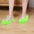 thumbnail image 4 of 2 pares de pantufl trapeador, calcetines de trapeador, limpieza reutilizable, pulido, polvo, suciedad, limpiador de cabello, cubierta Colco Zapatillas de trapeador, 4 of 8