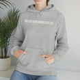 thumbnail image 6 of You are worthy barcode Heavy Blend Hooded Sweatshirt, 6 of 6