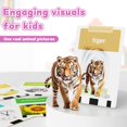 thumbnail image 4 of Homestec Tarjetas flash parlantes para niños pequeños con acento americano y 288 palabras visuales, juguetes de terapia del habla para niños y niñas de 3, 4, 5 y 6 años, kit sensorial Montessori para, 4 of 5