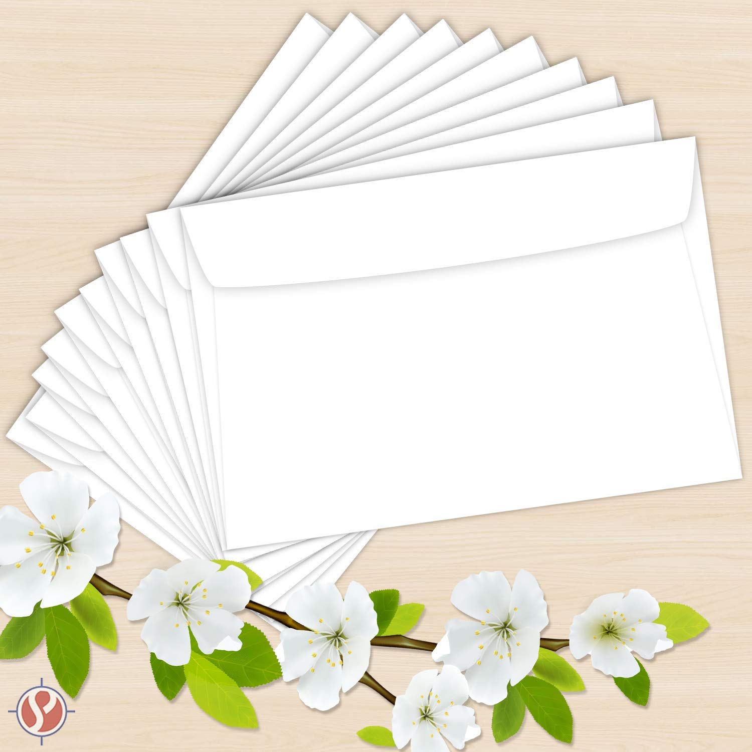 White 6x9 Inches Booklet Envelopes, Thick 28/70 Lb - Bulk Value Pack of 250 Envelopes - Great for Mailing Invitations, Letters, Documents, and More | 6 x 9 Inches | 250 Per Pack