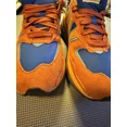 thumbnail image 2 of New Balance Shoes Mens Size 10.5 Rust Orange Suede Oxide Blue Groove Sneakers, 2 of 6