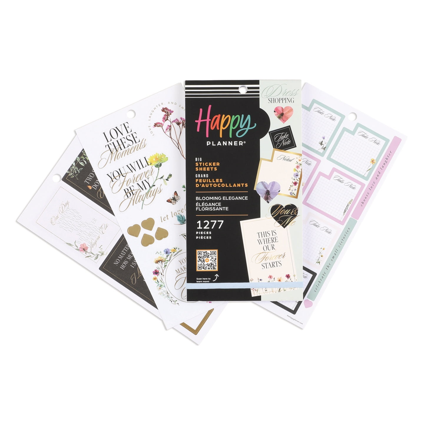 Happy Planner Sticker Value Pack 30/Sheets-Blooming Elegance