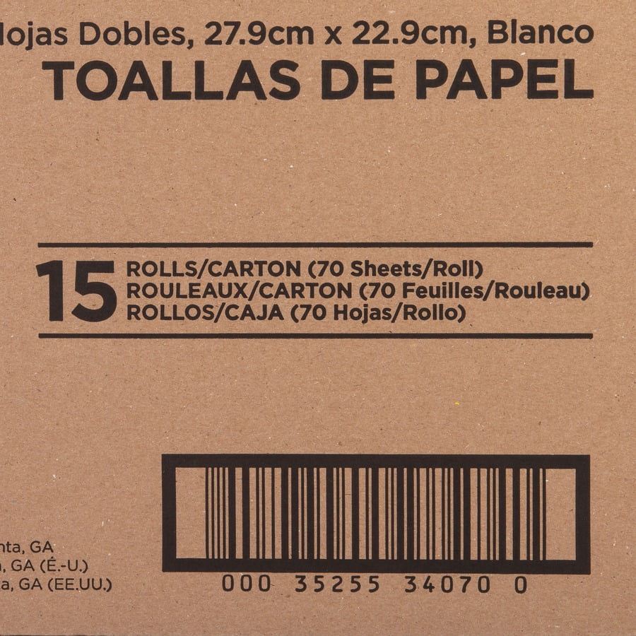 Genuine Joe 2-ply Paper Towel Rolls, Each