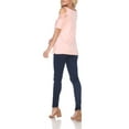 thumbnail image 2 of White Mark Women's Cold Shoulder Lace Neck Top, 2 of 4
